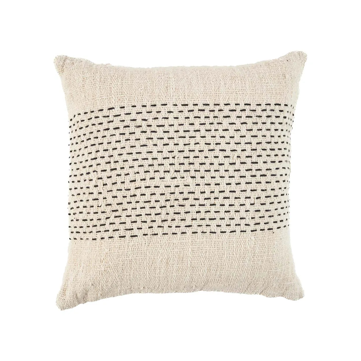 The Misty Cushion Cover - Natural Black