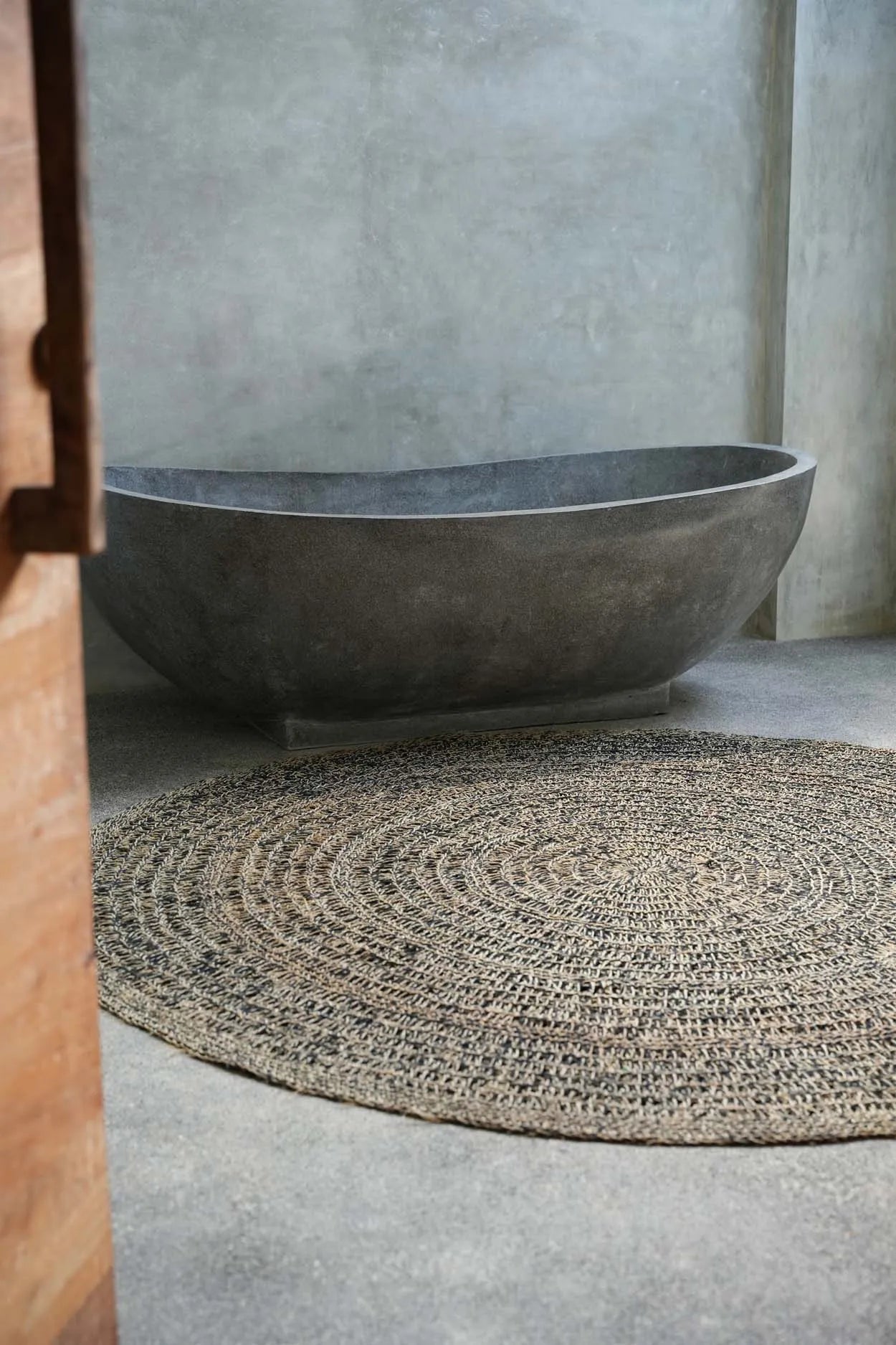 The Seagrass Carpet - Natural Black - 200"