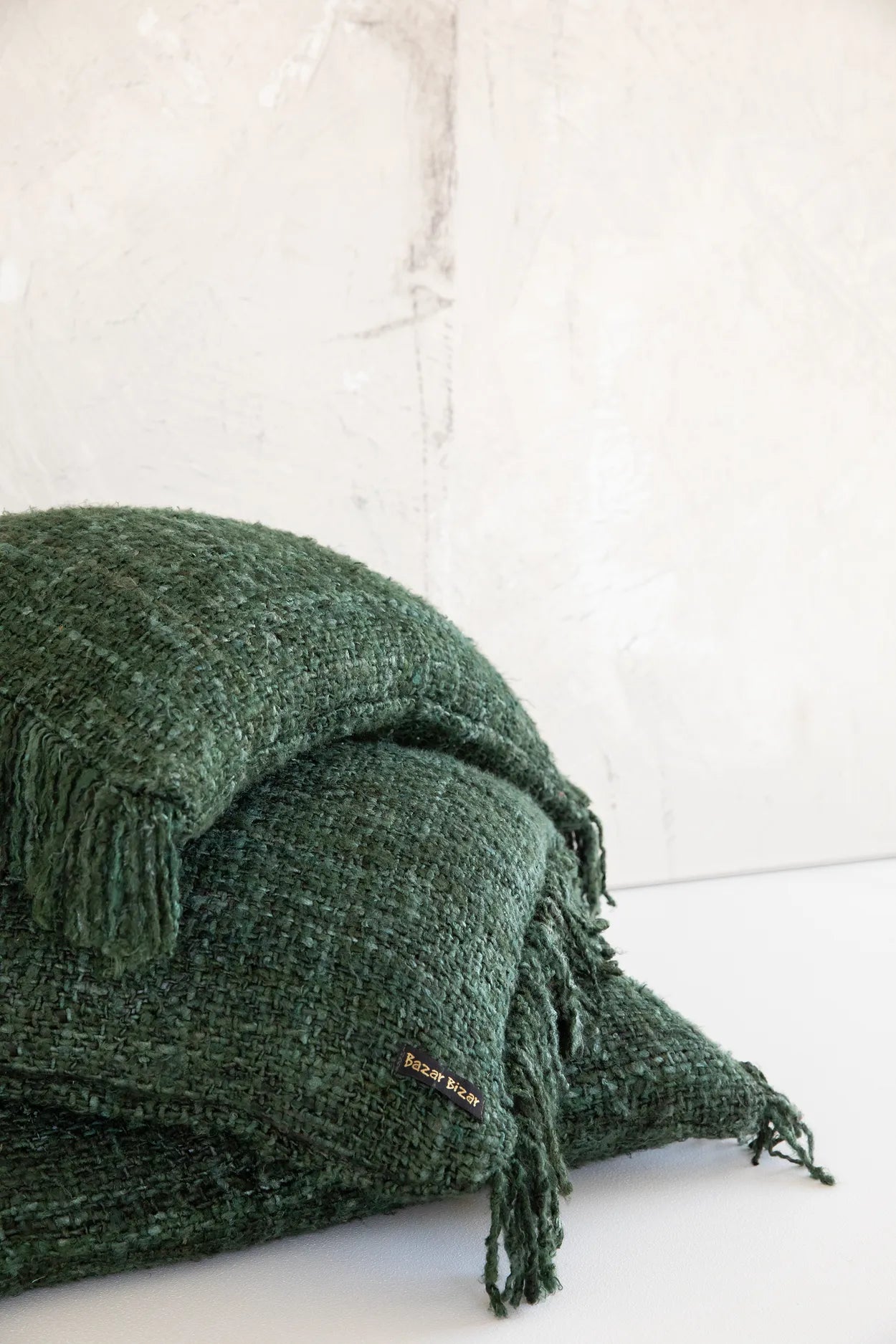 The Oh My Gee Cushion Cover - Forest Green - 30x50