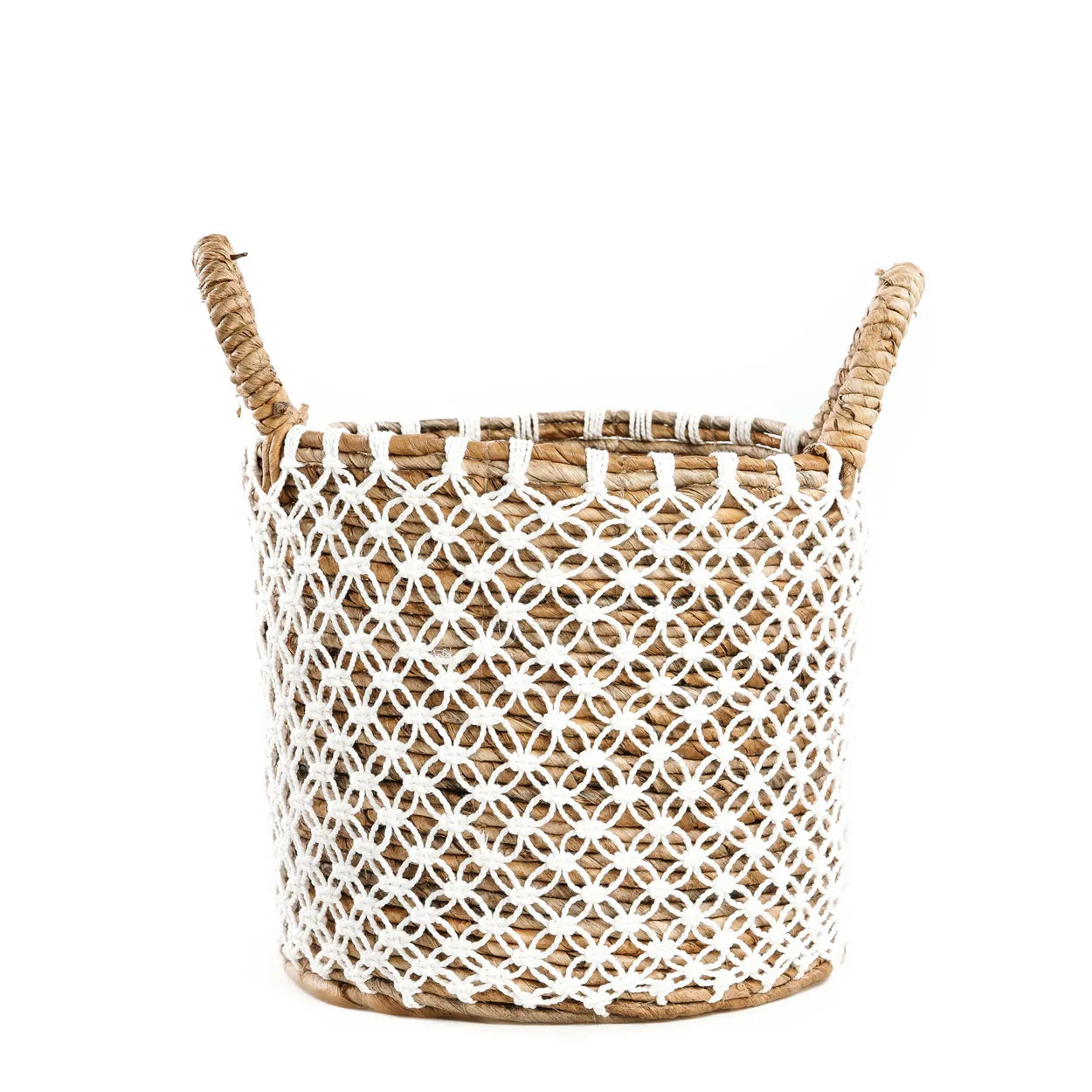 The Crossed Stitched Macrame Basket - S