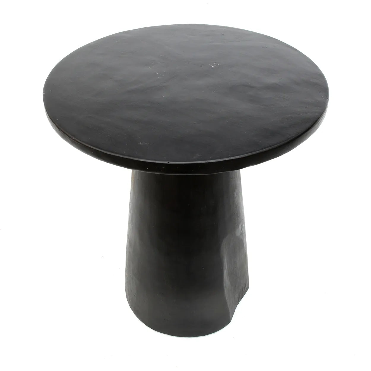 The Timber Conic Side Table - Black - 50"