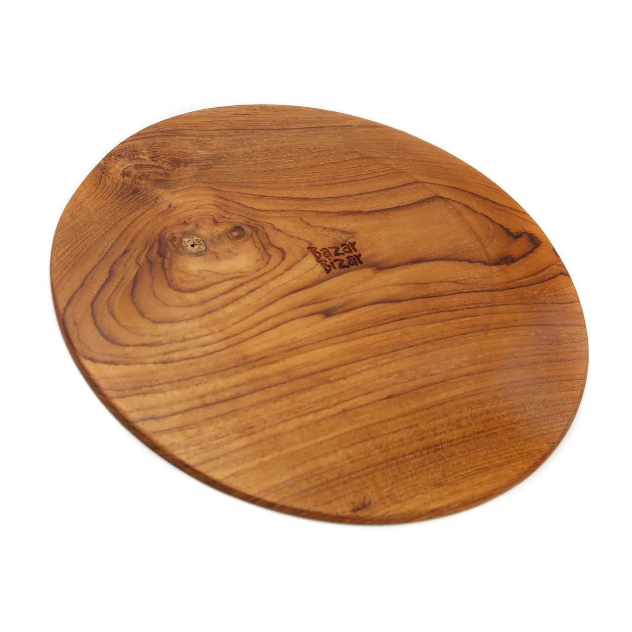 The Teak Root Round Plate - XL