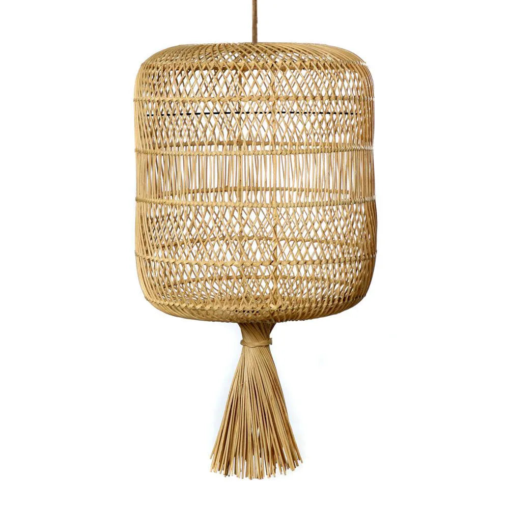 El Dumpling Floor Lamp - Pendant - Natural - L