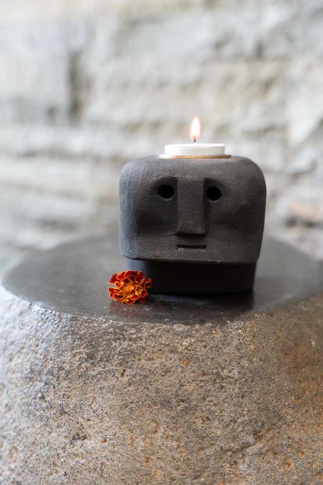 The Sumba Stone #27 Candle Holder