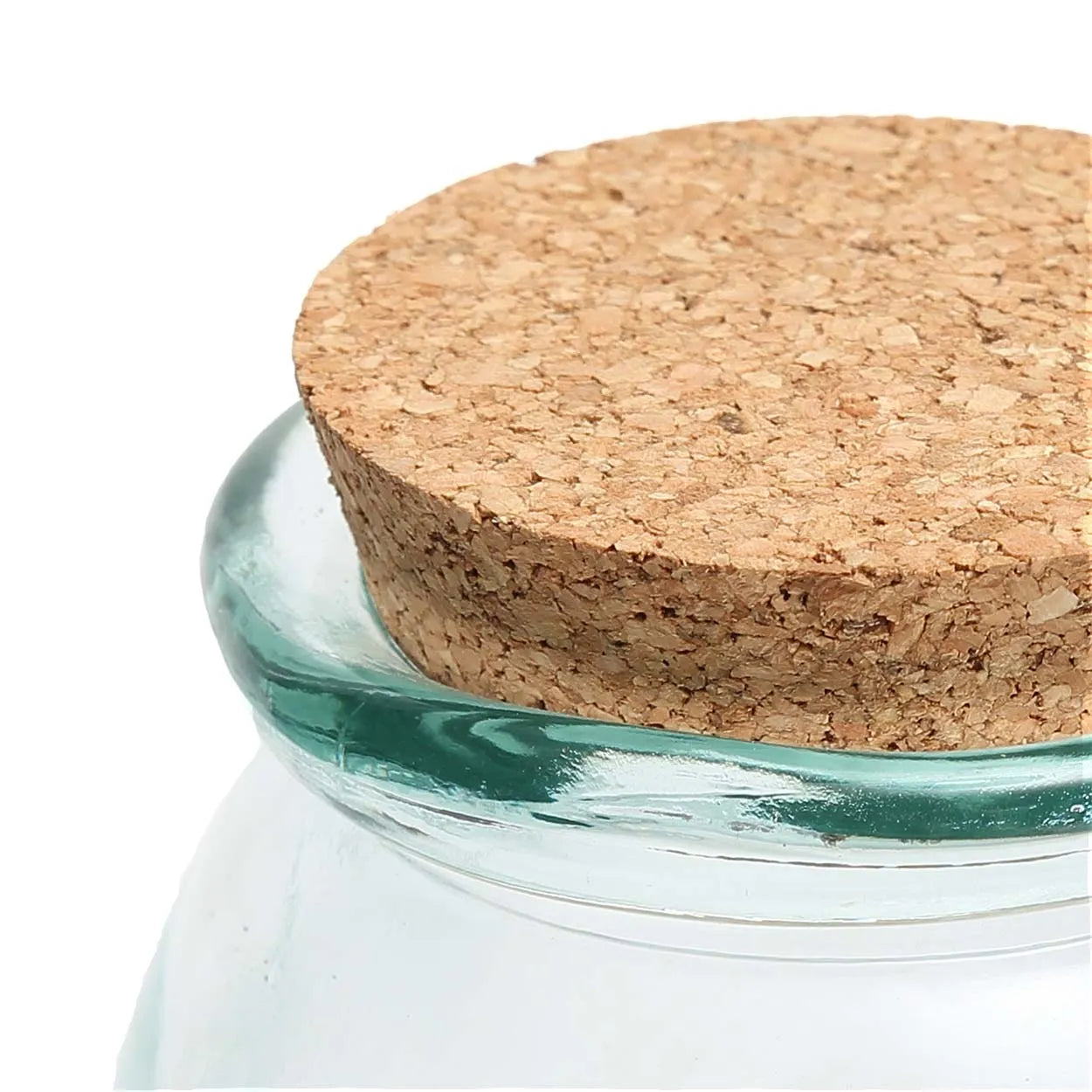 The Belly Glass Pot - Blue - S