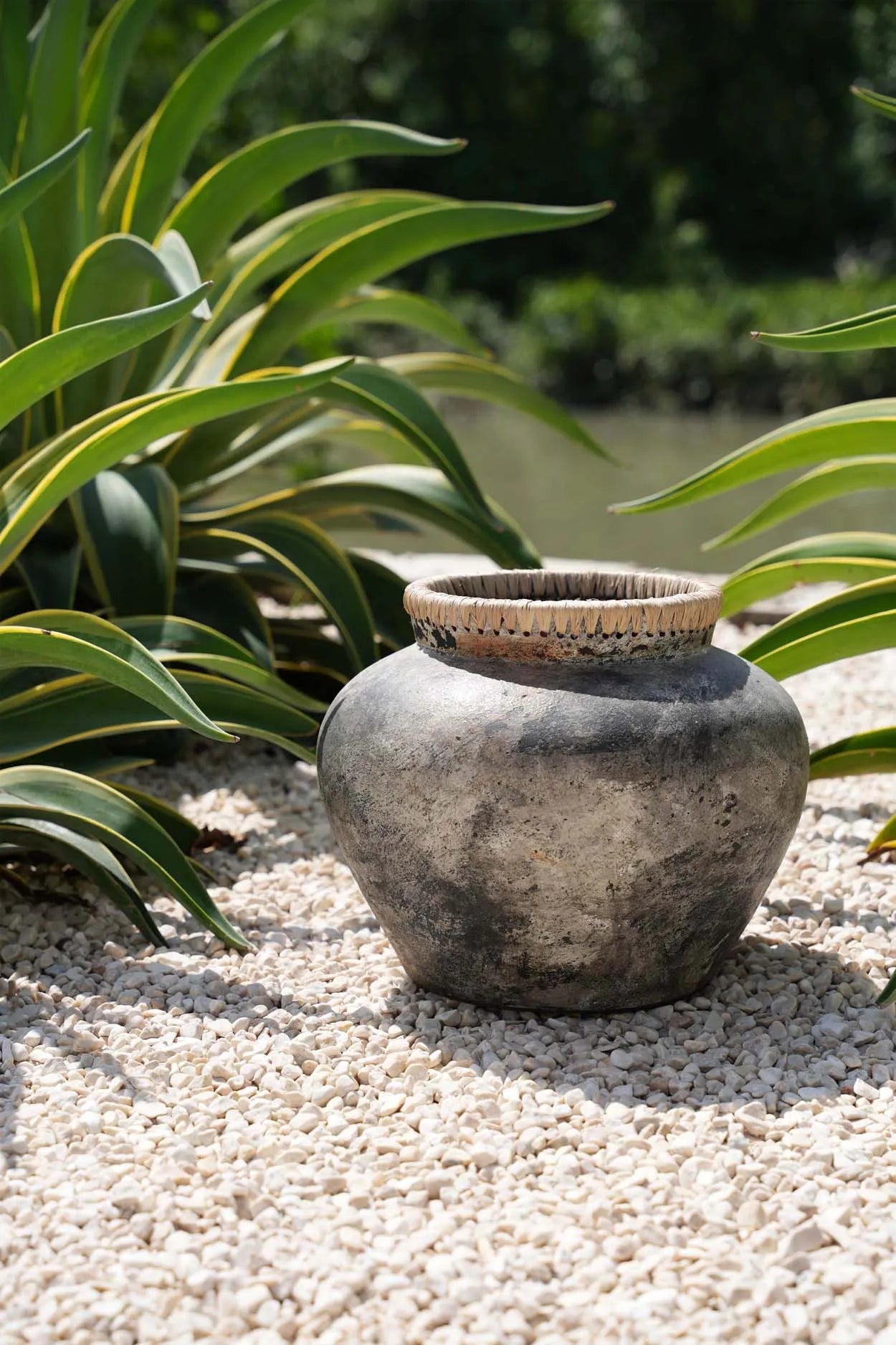 The Styly Vase - Antique Grey - L