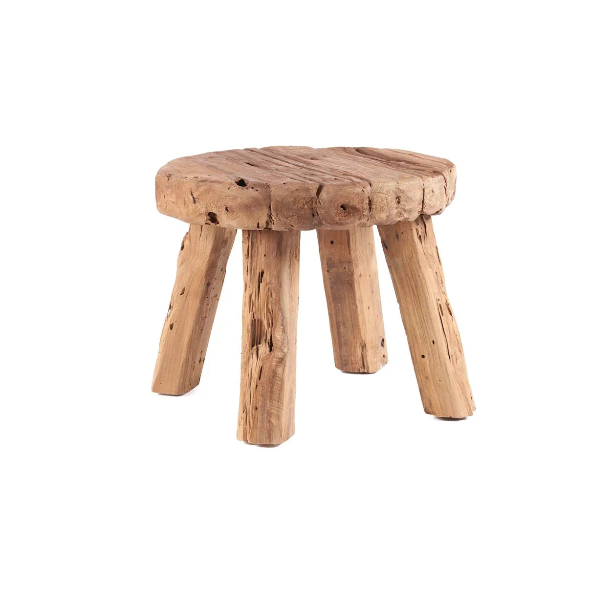 The Marabunta Rustic Side Table - Natural