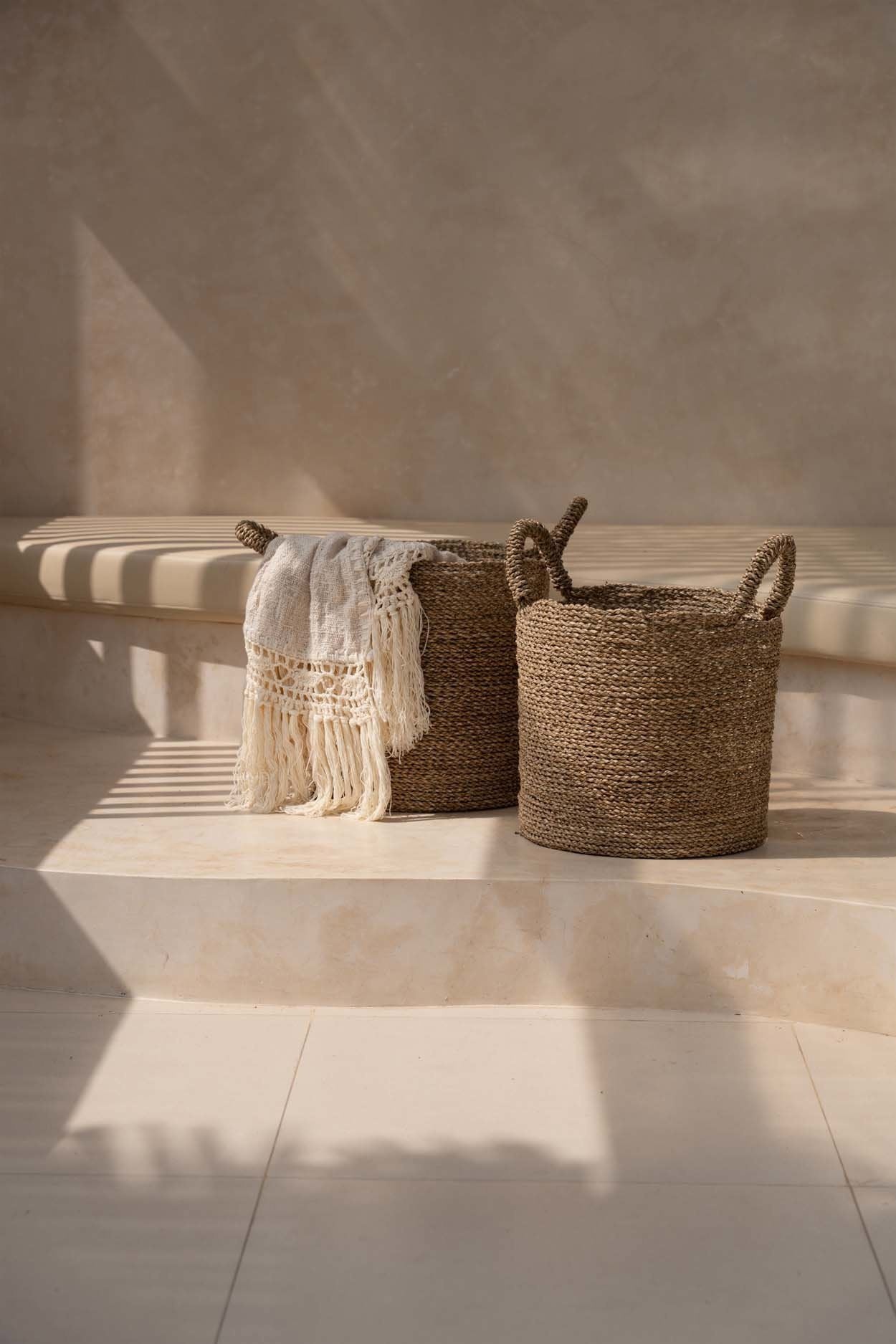 The Gypsy Bed Throw - Natural