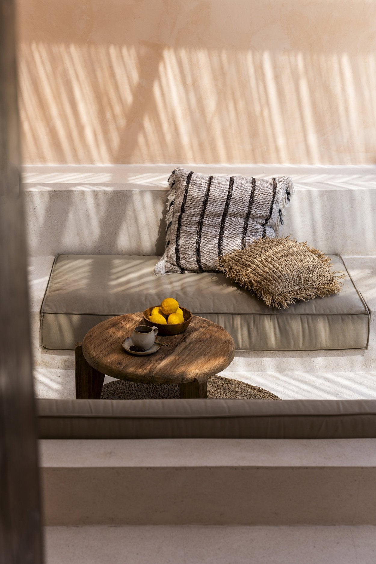 The Oh My Gee Cushion Cover - Bohemian White - 60x60