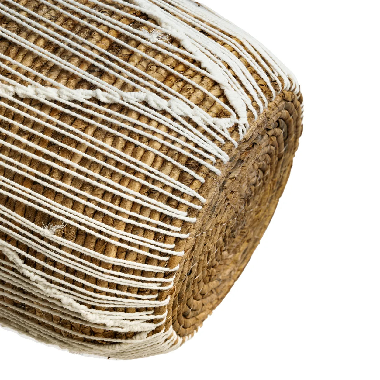 The Straight Stitched Macrame Basket - S