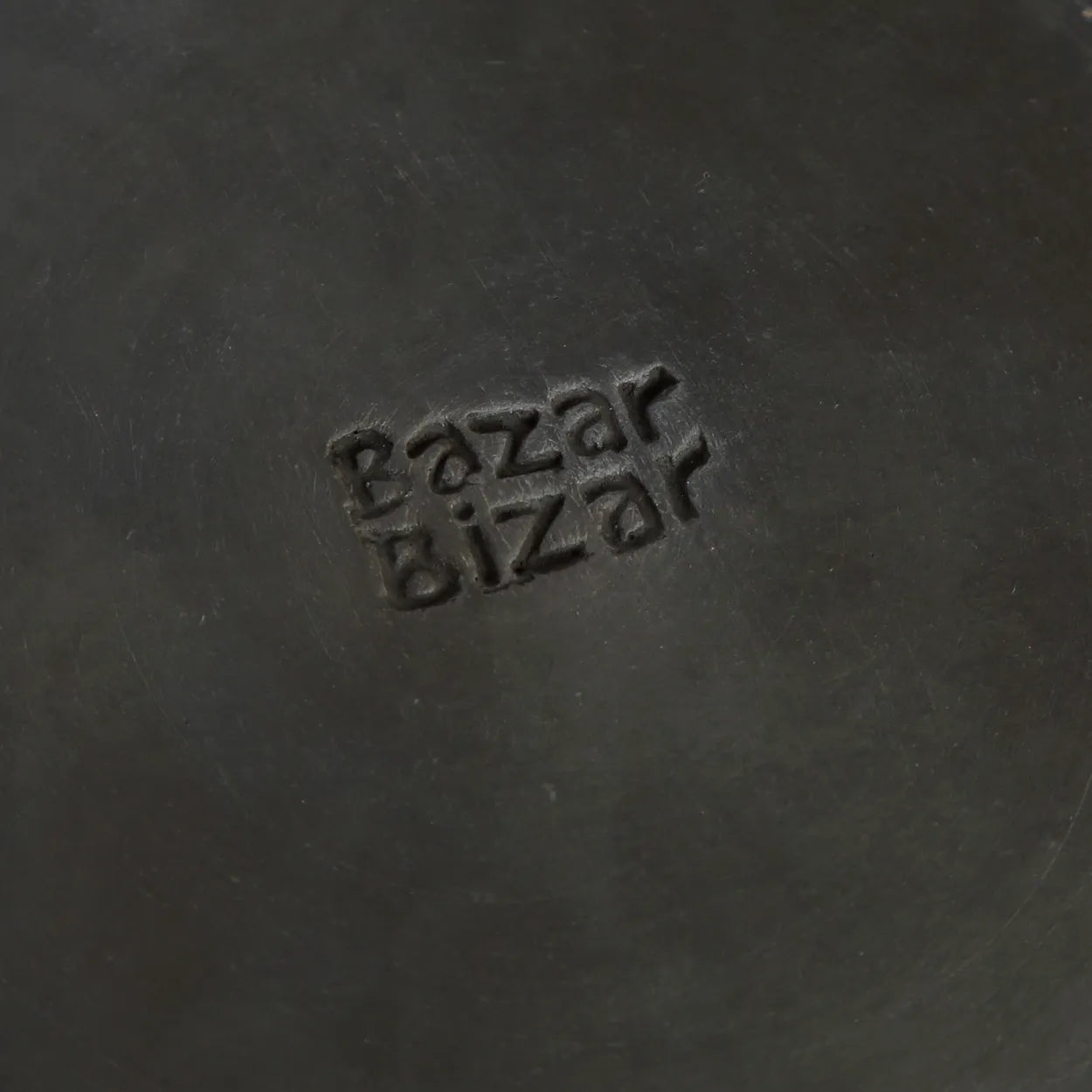 The Burned Classic Plate - Black - L