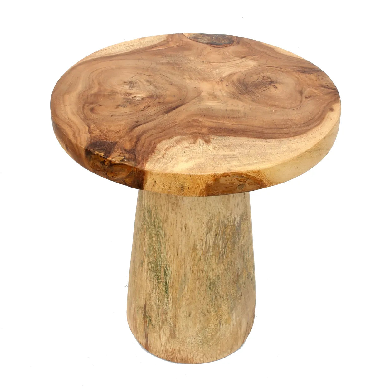 The Timber Conic Side Table - Natural - 50"